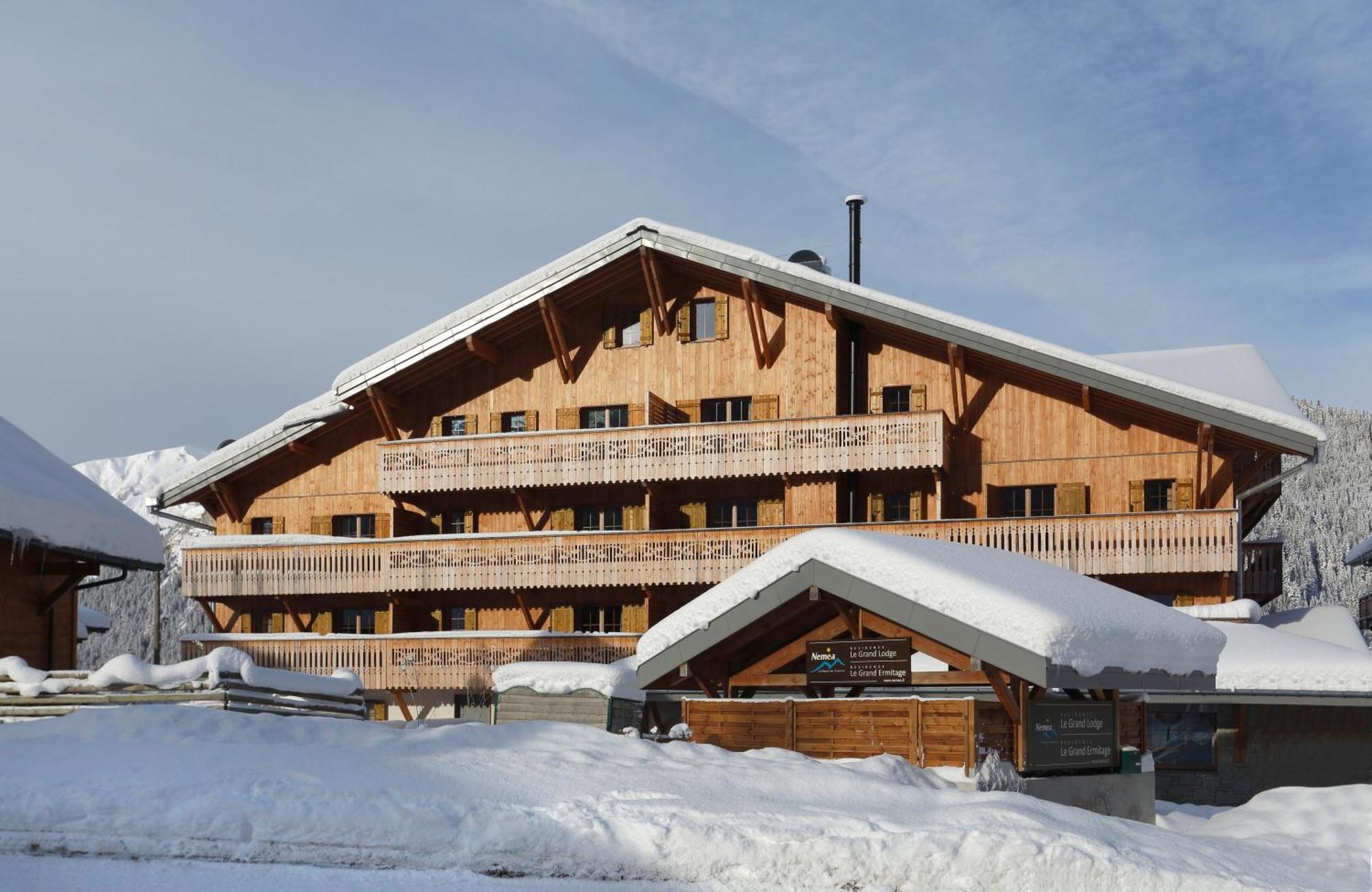 Résidence Néméa Le Grand Ermitage Châtel Extérieur photo
